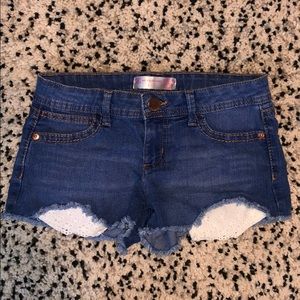 off brand jean shorts (never worn)